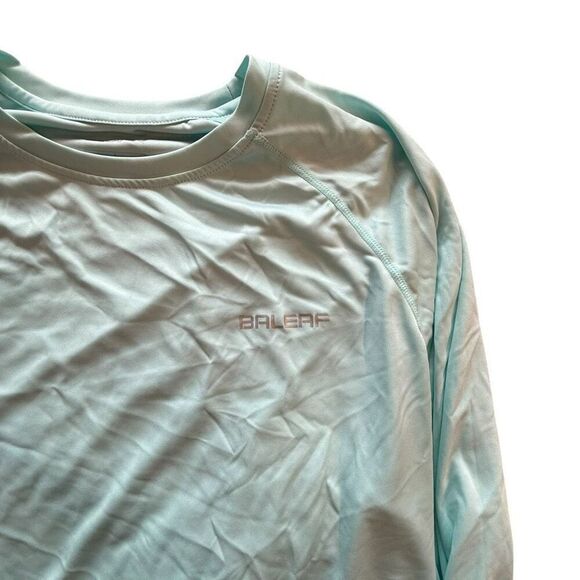 Baleaf blue large long sleeve athletic top - Picture 2 of 3